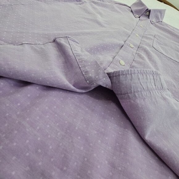 Lauren Ralph Lauren Black Label Shirt Men's L Soft Washed Stretch Regular Fit - Picture 3 of 16